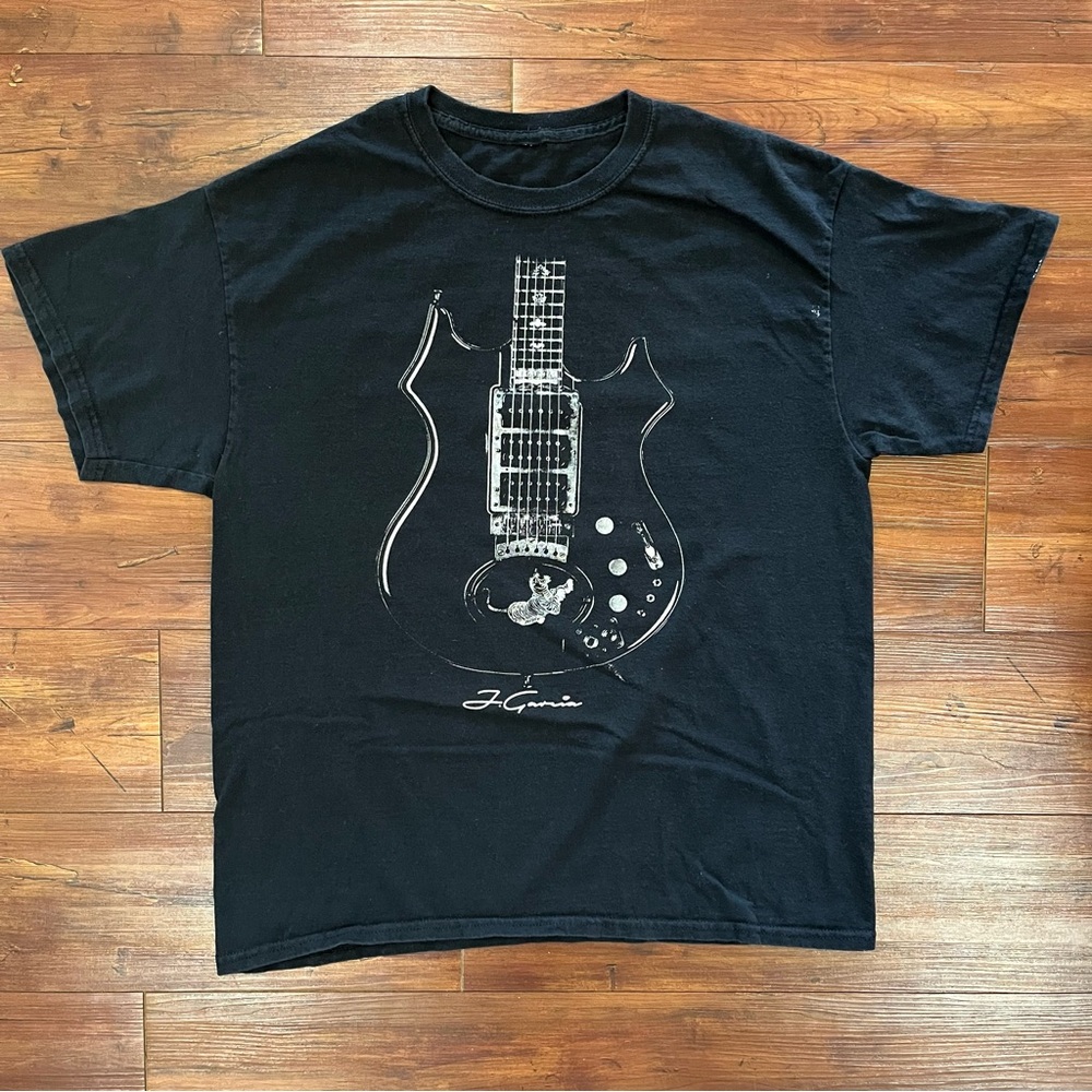 Jerry Garcia Grateful Dead Black T-Shirt Size L/XL